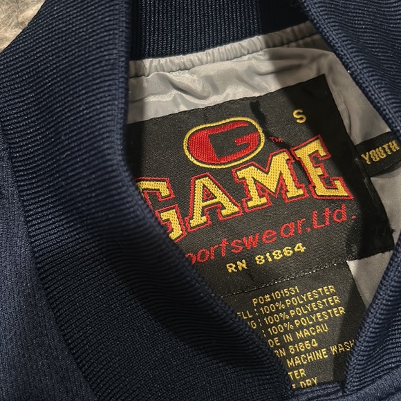 GAME Sportswear Varsity Jacket-Made In USA - Picture 4 of 6